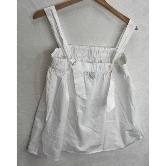 Gap Women's White Tank Top Size Medium Tall NWT - Picture 10 of 10